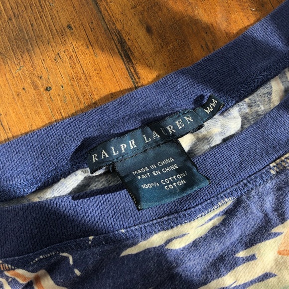 Ralph Lauren Sailboat Water Color Top - Picture 3 of 3